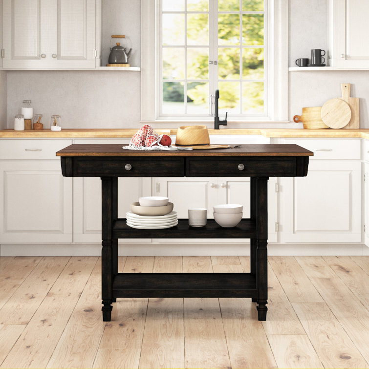 Kitchen island discount with seating wayfair